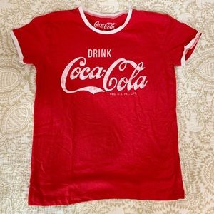 Coca Cola Ringer Tee
